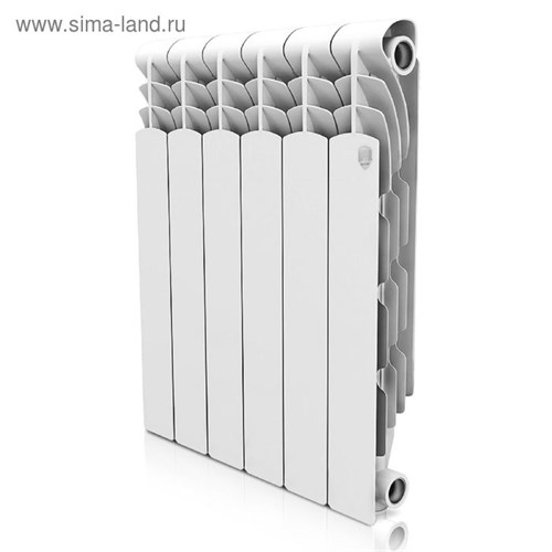 Радиатор алюминиевый Royal Thermo Revolution, 500 x 80 мм, 8 секций 1791900 - фото 17095605