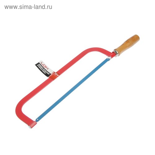 Ножовка по металлу ЛОМ, деревянная рукоятка, 300 мм 1722415 - фото 17098328