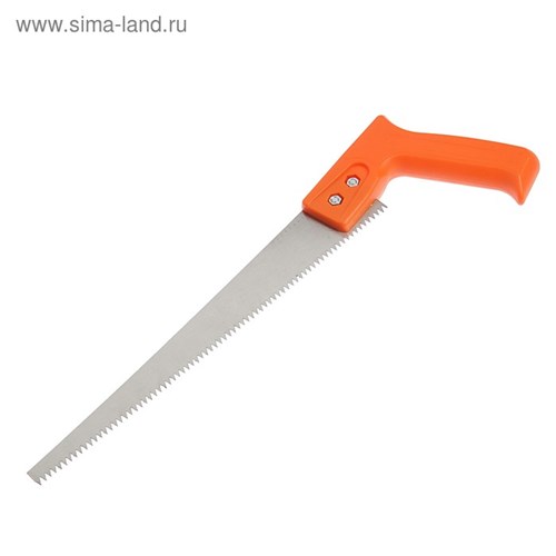 Ножовка по дереву ЛОМ, выкружная, пластиковая рукоятка, 7-8 TPI, 300 мм 1818196 - фото 17099243