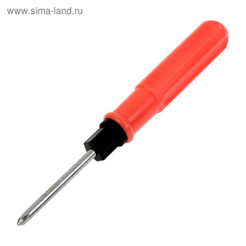 Отвертка комбинированная ЛОМ, 2 в 1, пластиковая рукоятка, PH2/SL6 х 75 мм 1818284 - фото 17101836