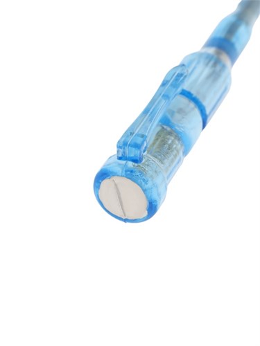 Отвертка индикаторная ЛОМ, пластиковая рукоятка, 120 мм 2276014 - фото 17103889
