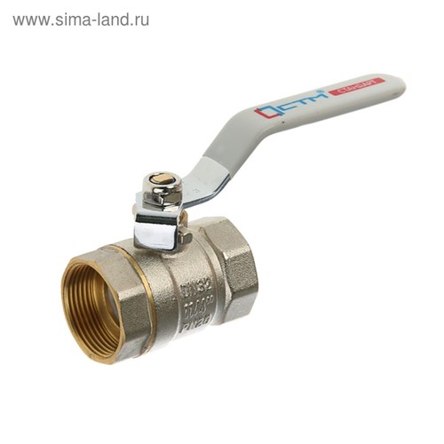 Кран шаровой "СТМ" Стандарт, PN20, внутренняя/внутренняя резьба 1 1/4", рычаг 3670566 - фото 17107989