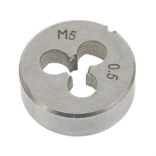 Плашка метрическая ТУНДРА, М5 х 0.5 мм 2705926 - фото 17109511