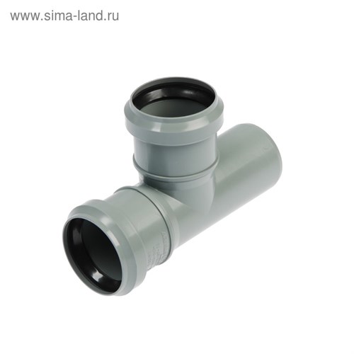 Тройник канализационный FLEXTRON, внутренний, d=50 мм, 90° 4332273 - фото 17113589
