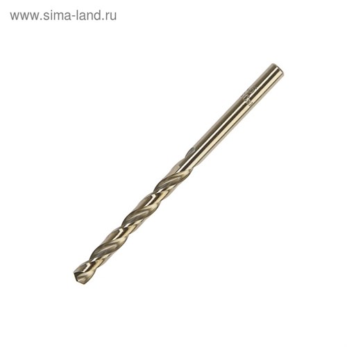 Сверло по металлу ТУНДРА, HSS-Co (5% кобальта), цилиндрический хвостовик, 5.5 мм 4087161 - фото 17114471