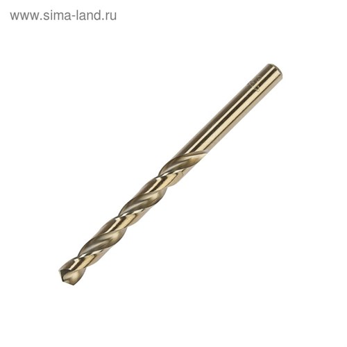 Сверло по металлу ТУНДРА, HSS-Co (5% кобальта), цилиндрический хвостовик, 9 мм 4087167 - фото 17114498