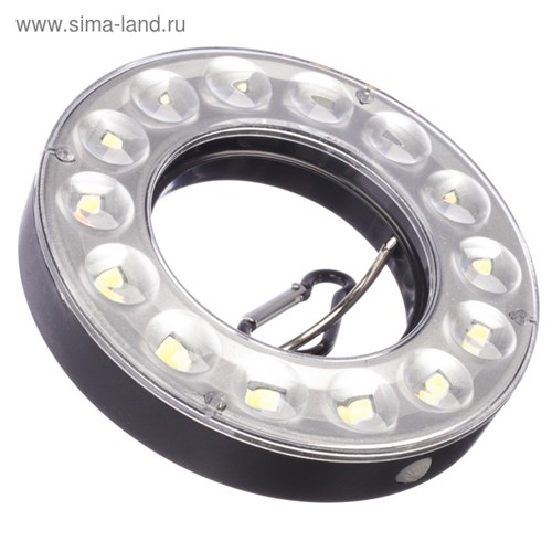 Фонарь кемпинговый, 14 LED, 11 х 11 см, 3 режима, 4 ААА 4404249 - фото 17115216