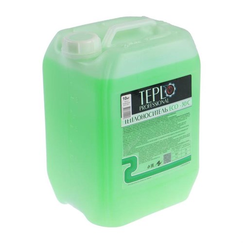 Теплоноситель TEPLO Professional ECO - 30, основа пропиленгликоль, 10 кг 5290083 - фото 17121498