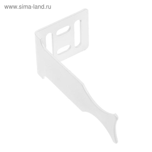 Кронштейн для радиатора MasterProf ИС.030107, угловой, универсальный, белый 5349780 - фото 17121942