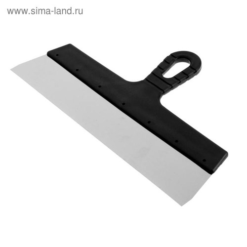 Шпатель фасадный ЛОМ, 350 мм, нержавеющая сталь, пластиковая рукоятка 5386194 - фото 17123477