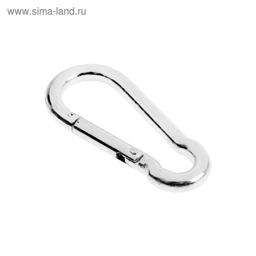 Карабин ТУНДРА krep, DIN5299С, 10х100 мм, оцинкованный, 1шт. 5244789 - фото 17124361