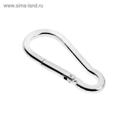 Карабин ТУНДРА krep, DIN5299С, 12х140 мм, оцинкованный, 1шт. 5244790 - фото 17124364