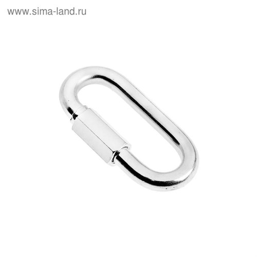 Карабин винтовой ТУНДРА krep, М10, оцинкованный, 1шт 5244801 - фото 17124397