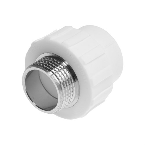Муфта MeerPlast, 32 мм x 1" , наружная резьба 6904645 - фото 17126827