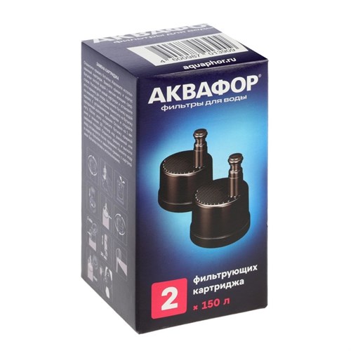 Картридж для фильтра-бутылки "Аквафор" AQUAPHOR Cit, сменные, 2 шт 7763391 - фото 17135740