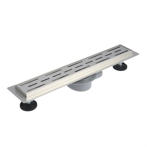 Трап линейный AFLORN AF20207-50, 500х70 мм, c флaнцeм своб. вращения 360°, нерж. сталь 7987979 - фото 17138234