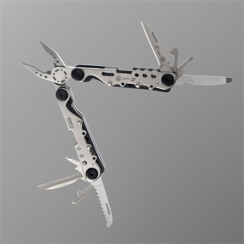Мультитул Stinger, 13 функций, сталь, серебристо-чёрный, нейлоновый чехол 9331976 - фото 17143737