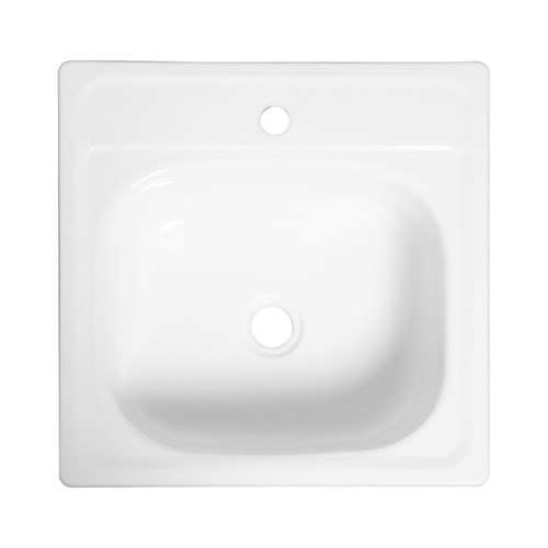 Мойка кухонная стальная "Сантэкс", 500 х 500 х 160 мм, эмалированная, с кронштейнами 9397724 - фото 17144593