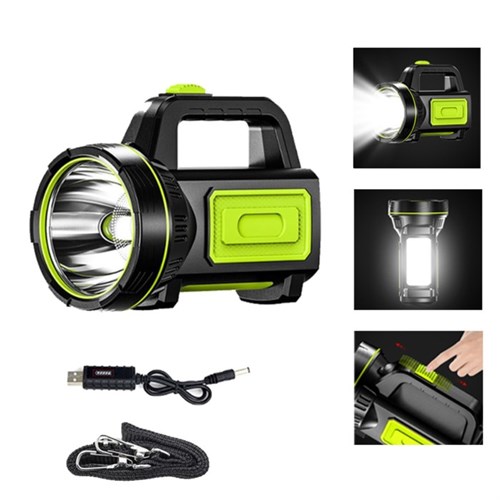Фонарь прожекторный аккумуляторный, 10 Вт, 1500 мАч, LED, COB, 2 режима, 15 х 5.7 х 8.5 см 9398538 - фото 17147186