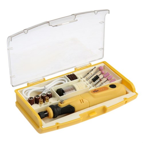 Гравер аккумуляторный ТУНДРА, 12 В, 0.7 Ач, micro-USB, 5000-15000 об/мин, 3 ск., 76 пр. 9355846 - фото 17160413