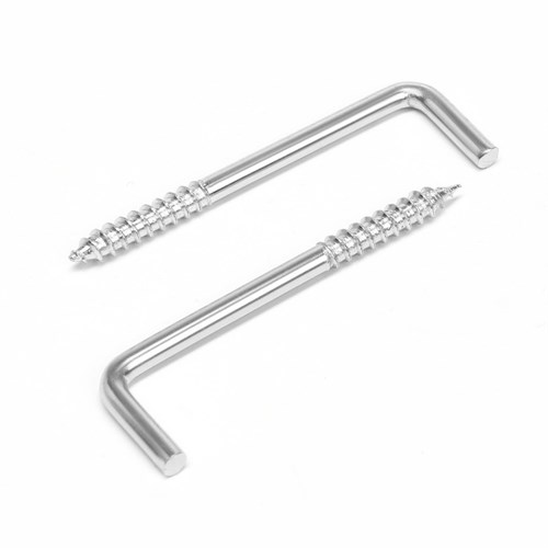 Шуруп-костыль, ТУНДРА, белый цинк, 4x65 мм, 10 шт 9832795 - фото 17163675