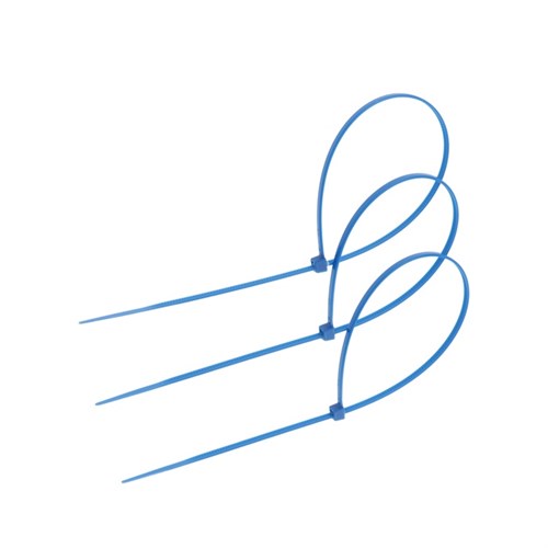 Стяжка нейлоновая 3,6х250 мм ТУНДРА, цвет синий, 25 шт 10423613 - фото 17183383