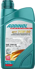 Синтетическое трансмиссионное масло для МКПП ADDINOL MULTI TRANSMISSION FLUID 75W-80, 1 л ADD0001039 - фото 17191040