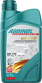 Синтетическое трансмиссионное масло для МКПП ADDINOL MULTI TRANSMISSION FLUID 75W, 1 л ADD0001047 - фото 17191058