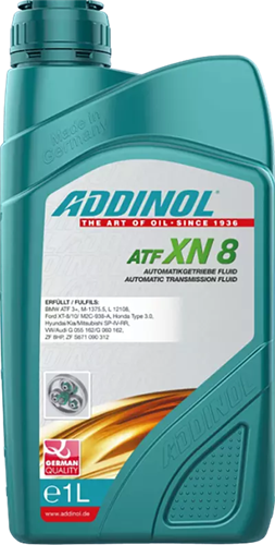 Синтетическое трансмиссионное масло для АКПП ADDINOL ATF XN 8, 1 л ADD0001056 - фото 17191081