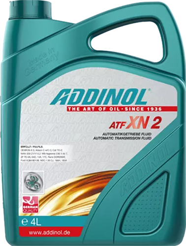 Минеральное трансмиссионное масло для АКПП ADDINOL ATF XN 2, 4 л ADD0001072 - фото 17191114