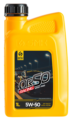 Синтетическое моторное масло SMK ORSO RACING API SN CF 5W-50 1 л SMK0001150 - фото 17191137