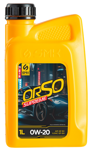 Синтетическое моторное масло SMK ORSO SUPREME API SP RC 0w-20 1 л SMK0001158 - фото 17191152