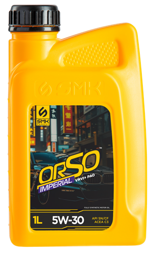 Синтетическое моторное масло SMK ORSO IMPERIAL API SN CF 5w-30 1 л SMK0001178 - фото 17191187