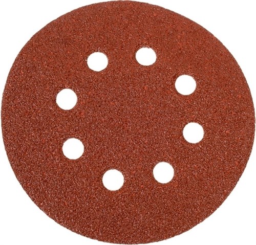 Шлифовальный диск 125мм Р240 8 отверстий 5 шт Velcro Flexiоne 50000965 FLX0001183 - фото 17191756