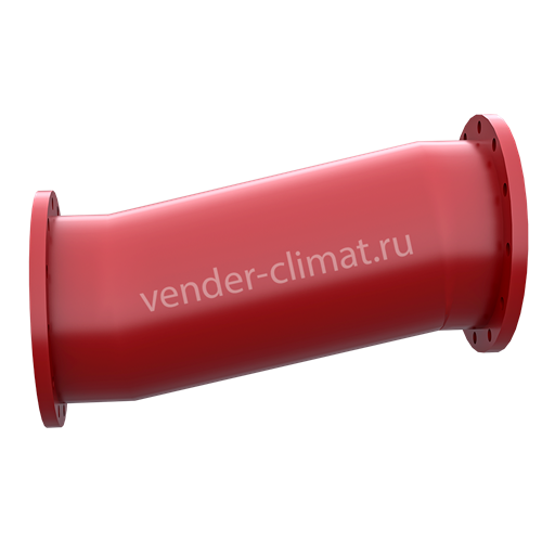 Утка стальная для системы аспирации D 100-3500 мм Вендер Климат VDR0001049 - фото 17193983