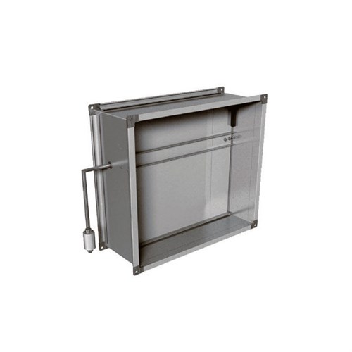 Обратный клапан для вентиляции 100х100 мм КОп-2 Вендер Климат VDR0001070 - фото 17194024