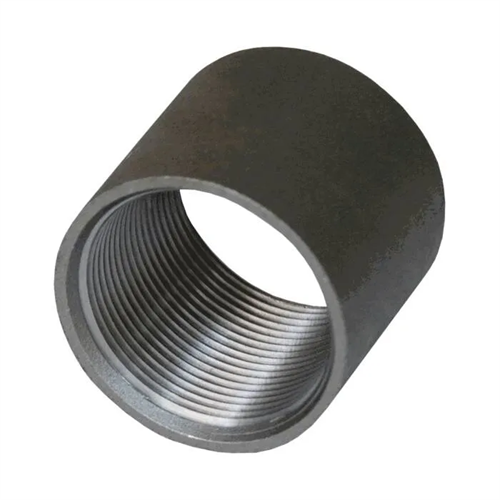 Муфта водогазопроводная стальная Ду 15 1/2" ВР с фаской HJCX MFT0001001 - фото 17194588