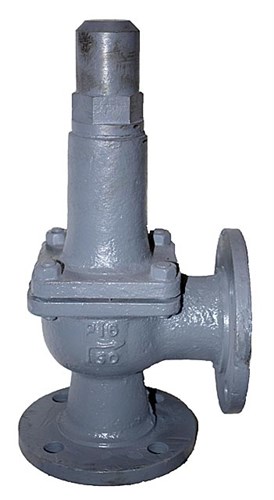 Клапан предохранительный 17с12нж Ду50 Ру16 (8-16кгс/см2) стальной пружинный фланцевый + фланцы KLP0001001 - фото 17194589