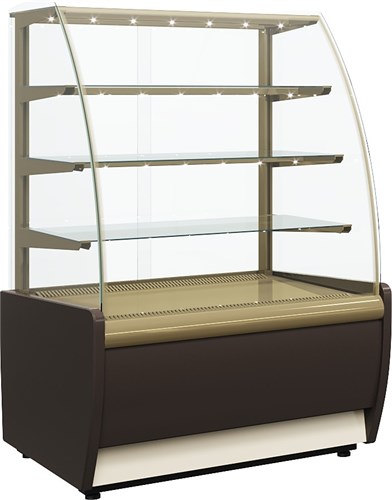 Витрина кондитерская K70 VM 0,9-1 Light (ВХСв - 0,9д) Carboma CRB0001012 - фото 17194651