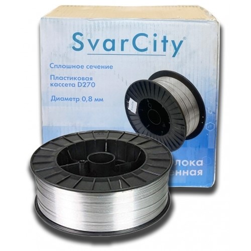 Нержавеющая сварочная проволока ER 308LSi 1,2 мм по 15 кг SvarCity SVR0001039 - фото 17194836