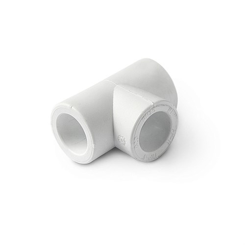 Тройник PPR 25 мм, белый, Pro Aqua PA14010P FIT0001001 - фото 17196324