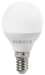 Лампа светодиодная EUROLUX LL-E-G45-7W-230-4K-E14