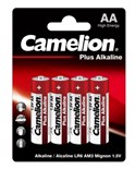 Элемент питания алкалиновый AA/LR6 1.5В Plus Alkaline LR6-BP4 (блист.4шт) Camelion 7370 197968