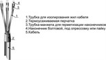 Муфта кабельная концевая 1кВ ПКВТп 5х(70-120мм) без наконечников Михнево 001043 367225