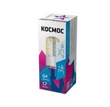 Лампа светодиодная 3Вт 12В G4 4500К КОСМОС LksmLED3wJCG412v45 482437