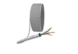 Кабель витая пара U/UTP кат.5E 4х2х24AWG solid CCA PVC Simple сер. (м) Эра Б0044434 1408268