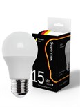 Лампа светодиодная Supermax А60 15Вт стандарт E27 230В 3000К КОСМОС Sup_LED15wA60E2730 586553