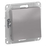 Переключатель 1-кл. AtlasDesign Aqua IP44 (сх. 6) 10AX механизм алюм. SE ATN440361 1712809