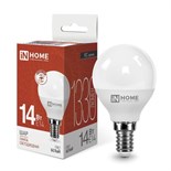 Лампа светодиодная LED-ШАР-VC 14Вт 230В E14 4000К 1330лм IN HOME 4690612047843 1771265