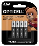 Элемент питания алкалиновый AAA/LR03 (блист. 4шт) Basic Opticell 5051002 1775449